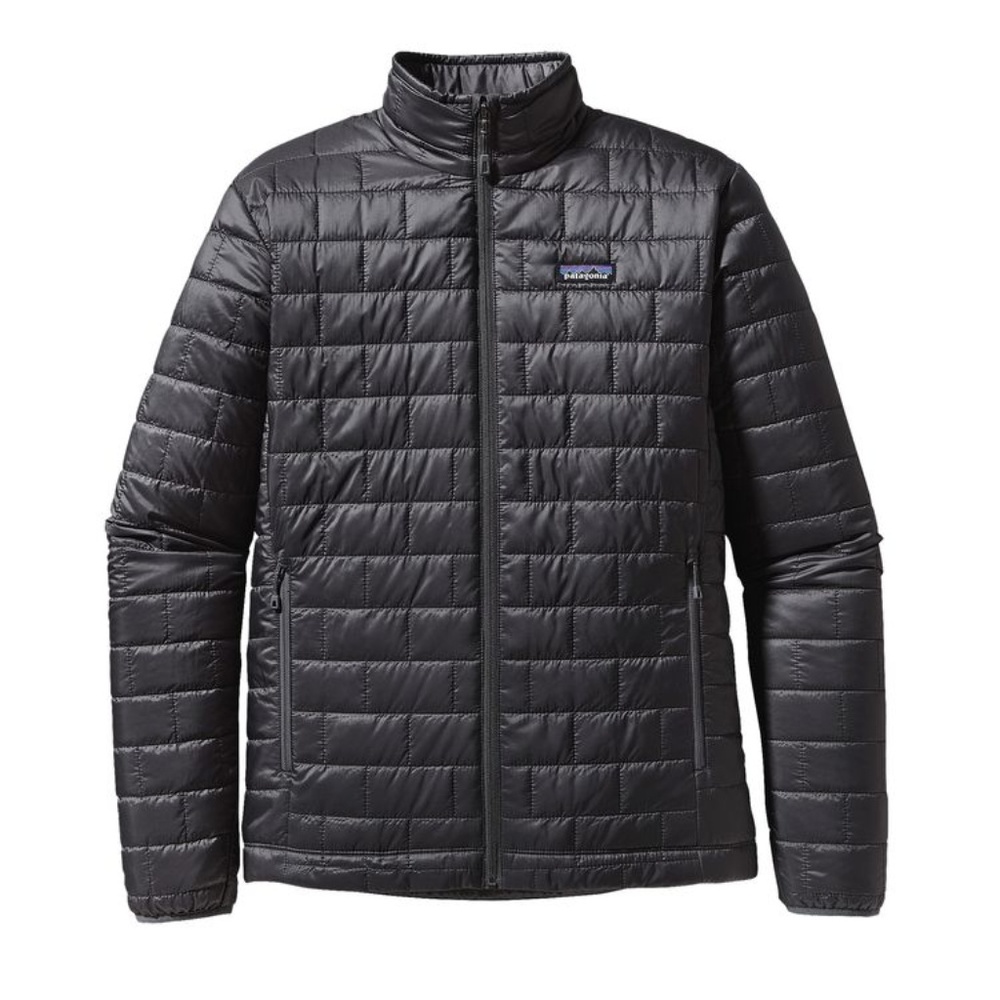 Patagonia Men's Puff Jacket in Dark Gray